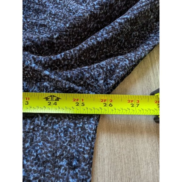 IB Diffusion Womens Navy Chenille Zip-Up Jacket W/ Velvet Collar L - Picture 8 of 8